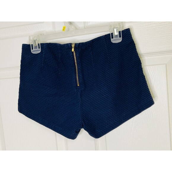 LILLY PULITZER SCALLOPED POCKET SHORTS NAVY BLUE SIZE 0 - Picture 6 of 9